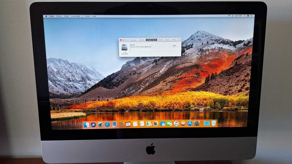 Apple iMac A1311 21.5"- Intel E7600 3.06GHz- 8GB Ram- HDD 1TB