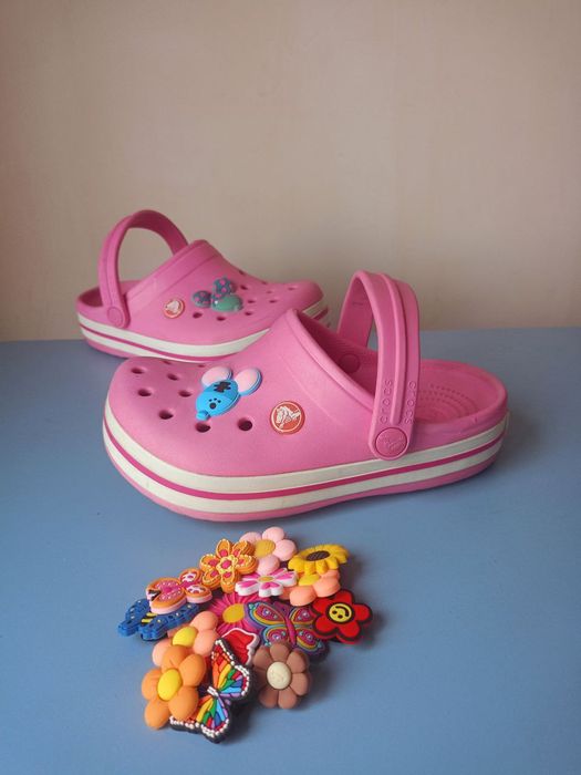 Crocs 31-32p j1 крокси шлепки сандалі босоніжки