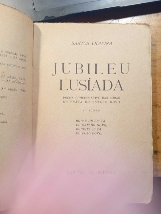 Santos Cravina, Jubileu Lusíada