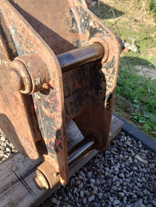 Łyżka kopiącą 30cm pracowała z JCB 3cx