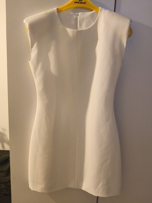 Sukienka wizytowa elegancka biała Zara 34/36