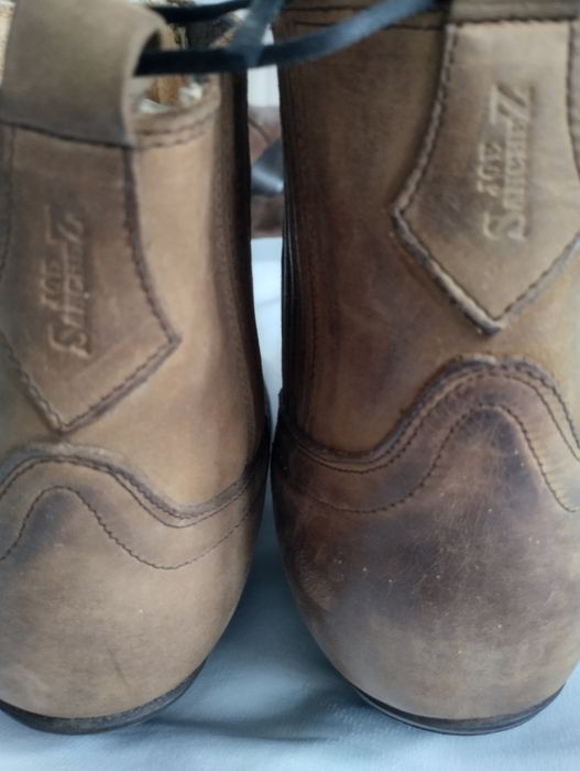 Buty kowbojki nr 2 nubuk