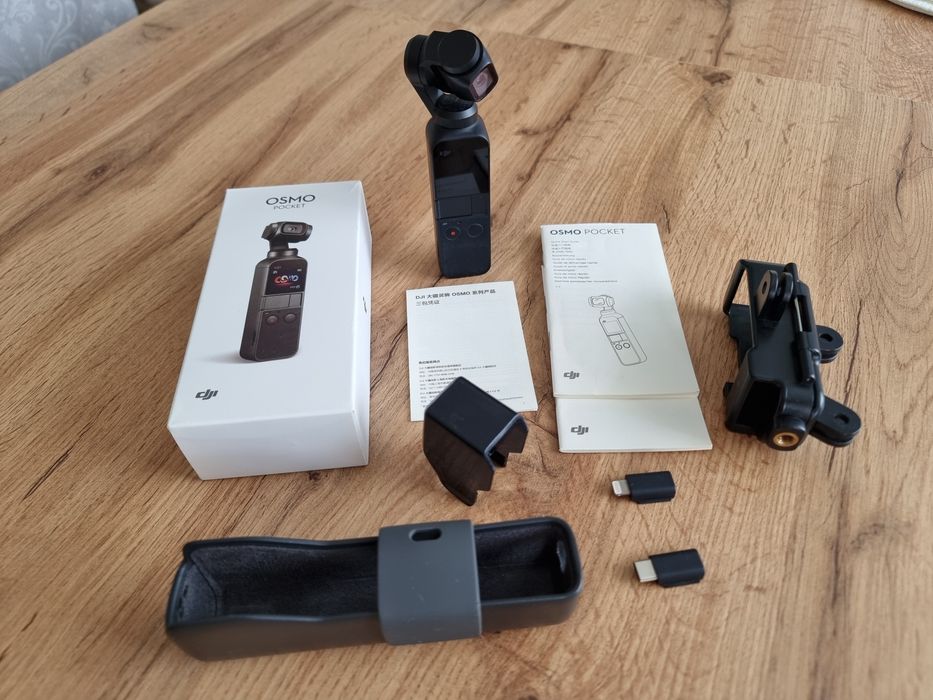DJI OSMO POCKET IDEALNA!!! pełen komplet z kartonem