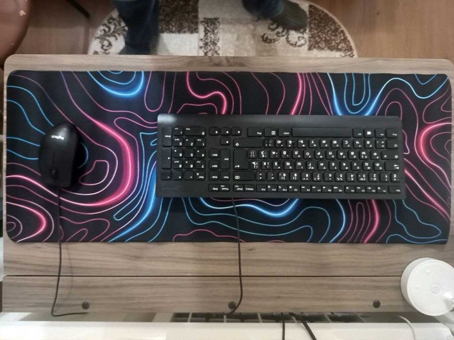 Краща ціна!Різнокольоровий килимок для миші,мишки 800х300!Коврик мышки