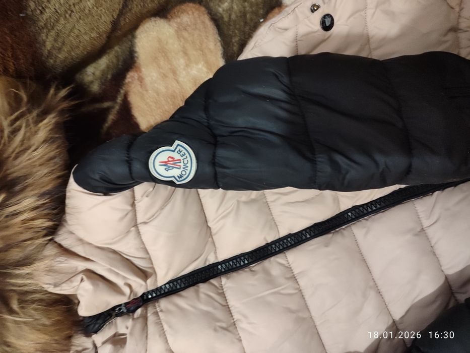 Зимова, стильна куртка Monkler на 3-5 роки