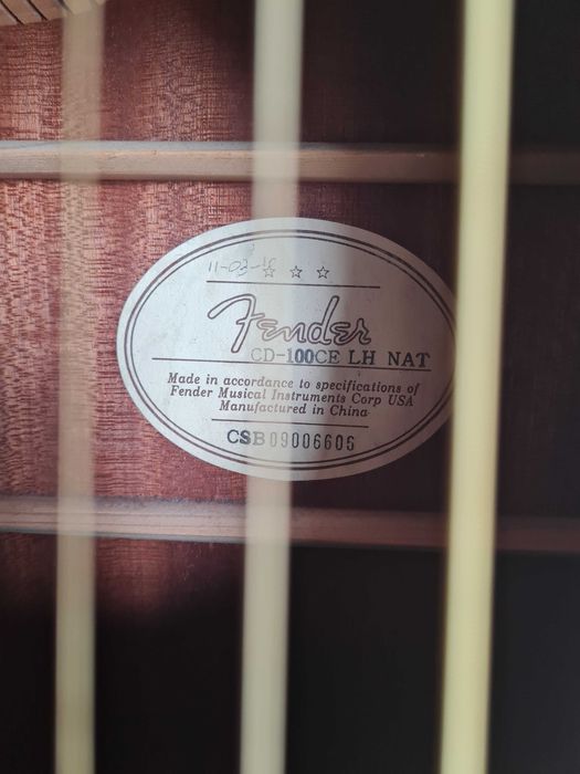 Fender CD100 CE Left handed