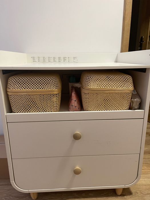 IKEA MYLLRA Komoda z przewijakiem, biała