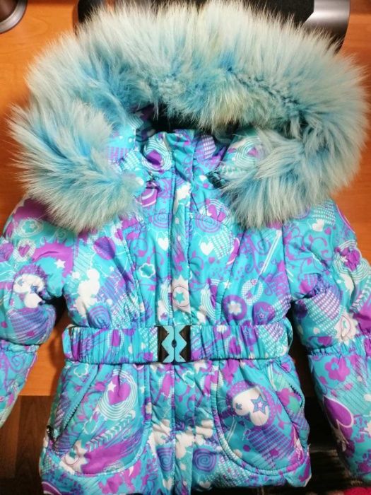 Комбинезон зимний на девочку