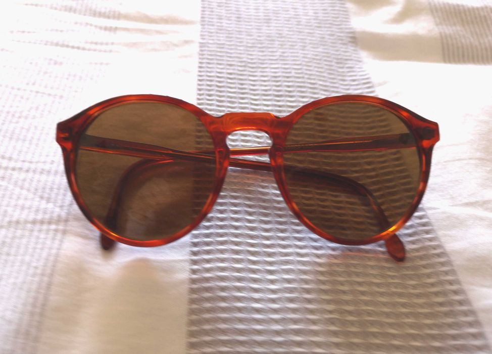 Óculos de sol vintage castanhos