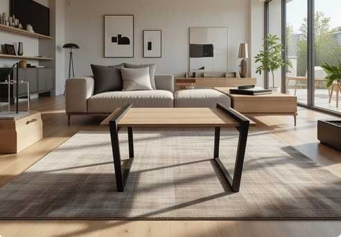 Mesa de Centro Retângular