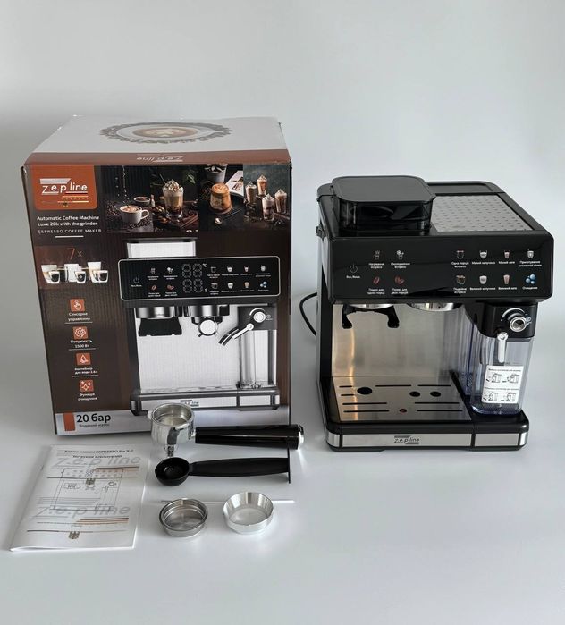 Автоматична,«Нова модель — стильна та якісна кавоварка.