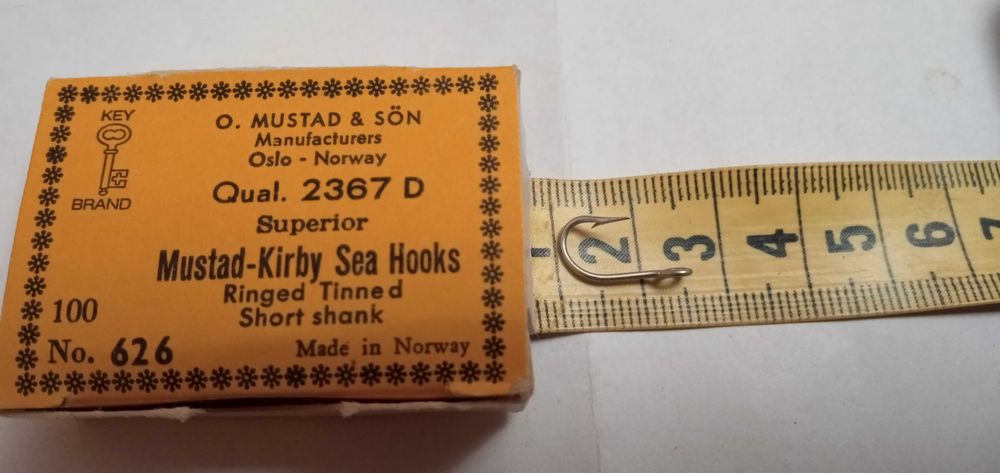 Haki Mustad Norweskie