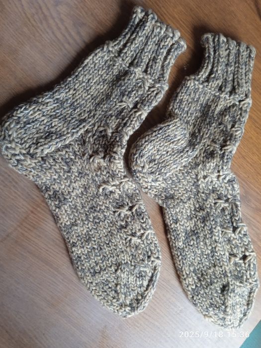 Носки вязаные женские,размер   разный.