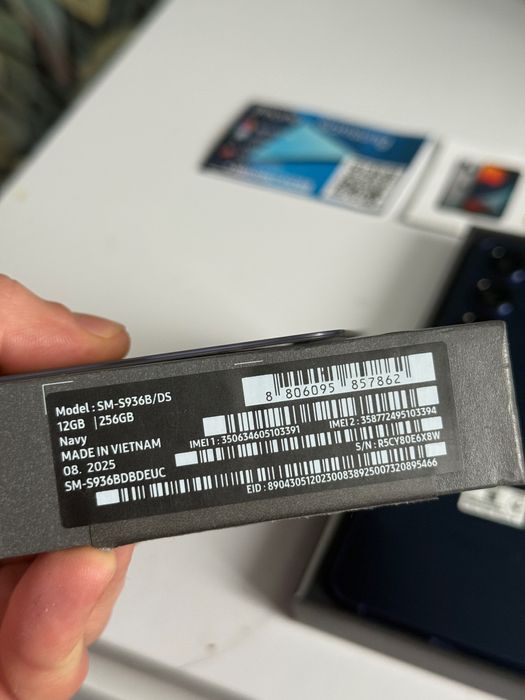 Samsung S25+ 12/256gb новий S936B/DS S25Plus Гарантія Чек офіц TradeIN