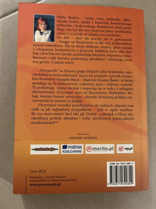 K.Grochola Nigdy w życiu. M.MaderA Przyjaciele. 2 książki