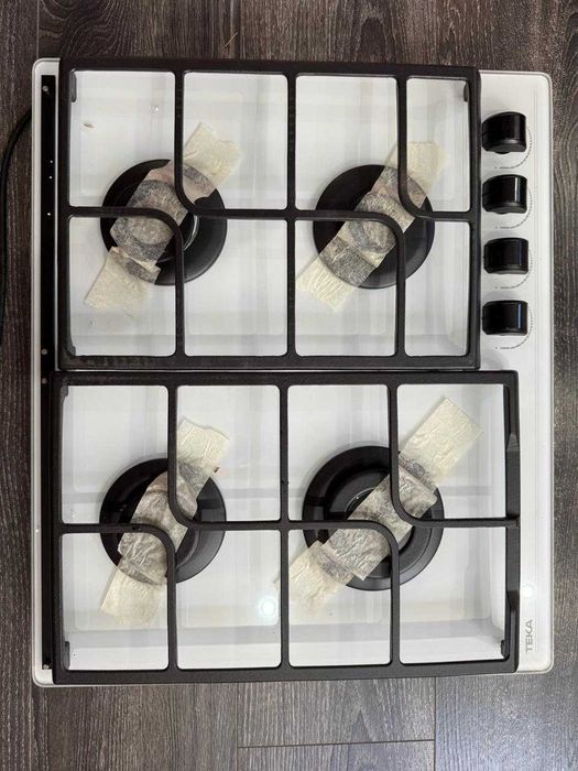 Газова варильна поверхня Teka GBC 64100 KB (112580036) біле скло