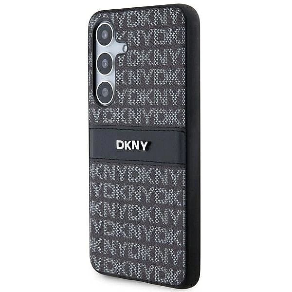 Etui DKNY Leather Mono Stripe & Metal Logo na Samsung Galaxy S24+ - cz