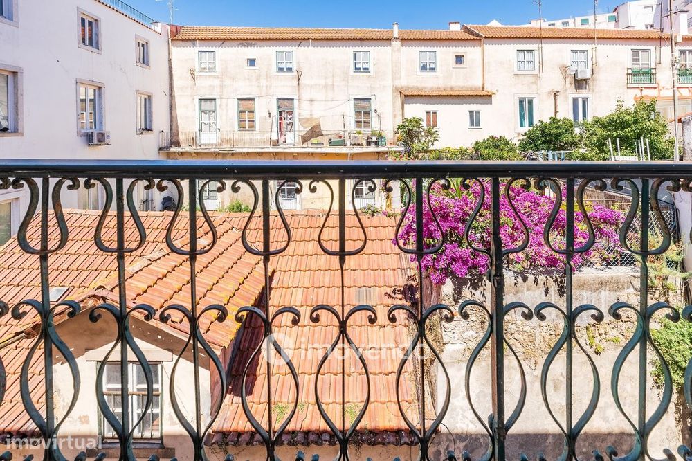 Apartamento T3 Duplex, com muita luz natural, no centro de Lisboa