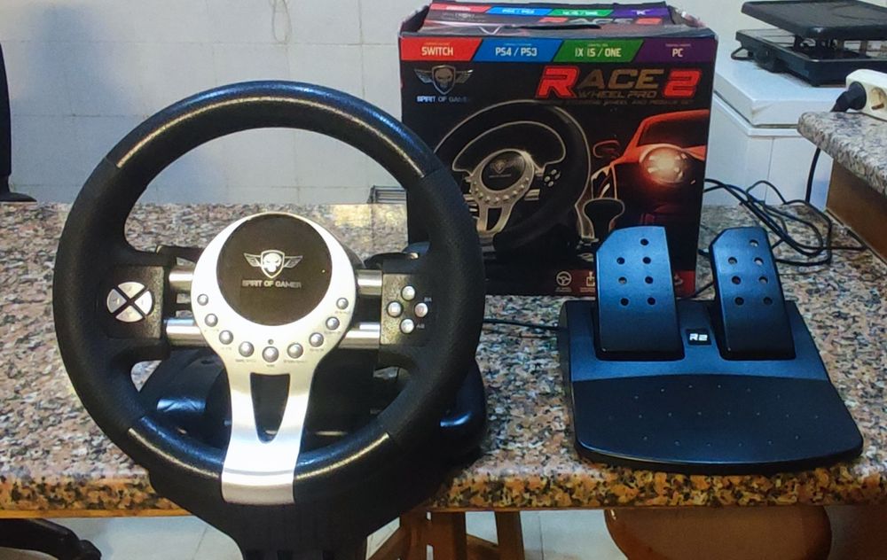 Volante spirit of gamer race wheel pro 2