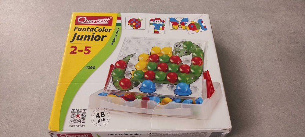 zabawka układanie Quercetti fanta color junior 2-5 lat