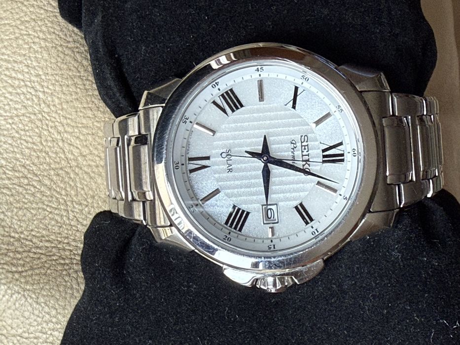 Relógio Seiko Premier Solar