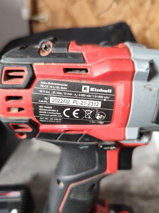 Wkrętarka akumulatorowa Einhell te-cd 18 li bl