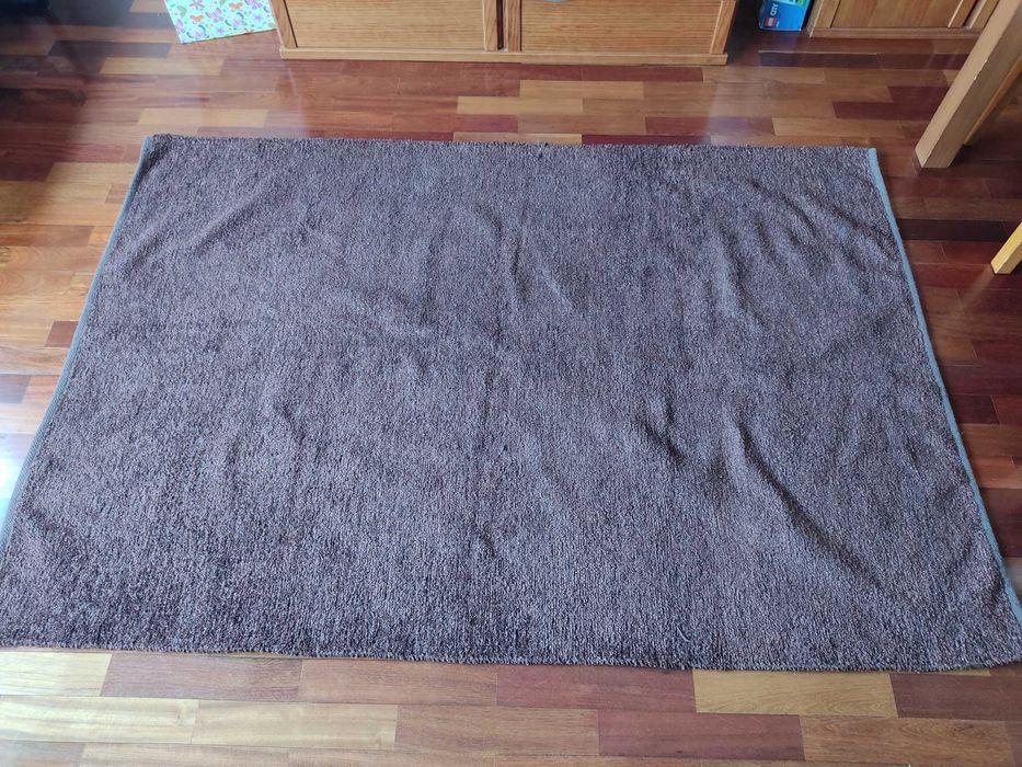 Carpete castanha 1,30*2,00m