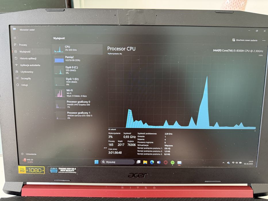 Laptop Acer Nitro 5
