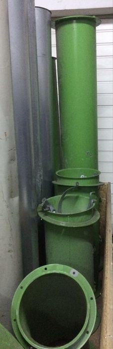 Rury stalowe z kołnierzami nowe średnica fi 300