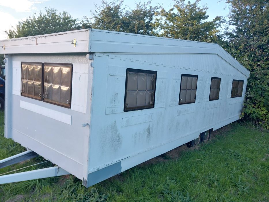 Domek letniskowy przyczepa kempingowa hobby landhaus ,transport , pusta do zagospodarowania