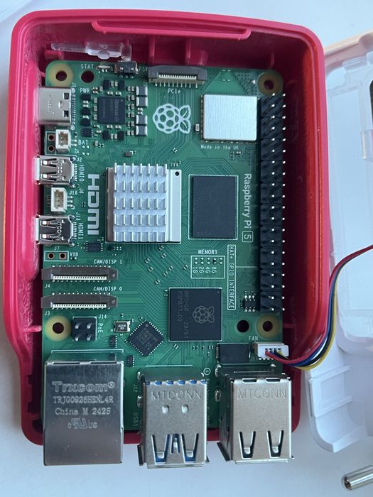 Оригінальний Raspberry pi 5(8 Gb) - повний комплект