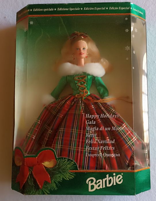 Barbie Happy Holidays Gala ano 1995 Mattel #15816 Special Edition