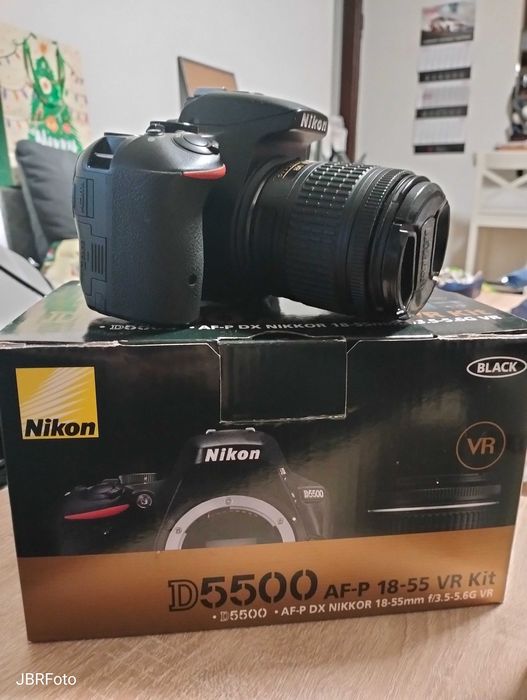 Nikon D5500 Zestaw + 2 obiektywy + 2 baterie + ładowarka 2 slot