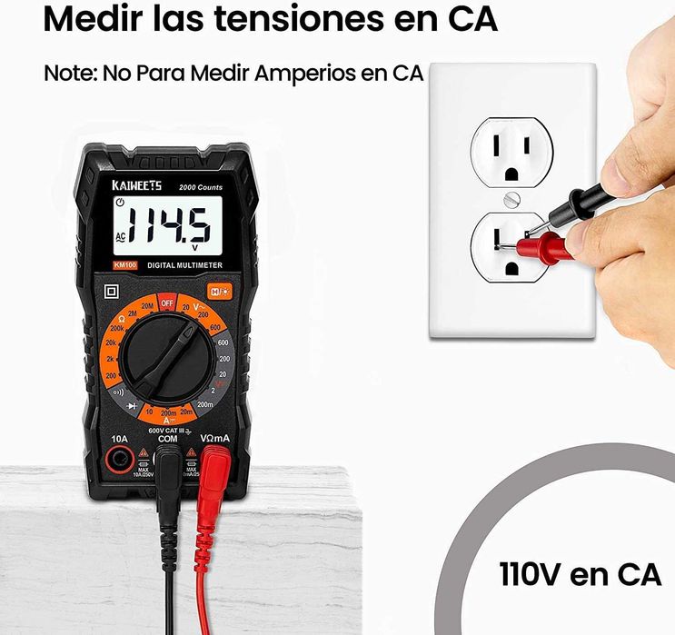 Digital Multimeter, Multimeter for Continuity Testing, New426241216846899204