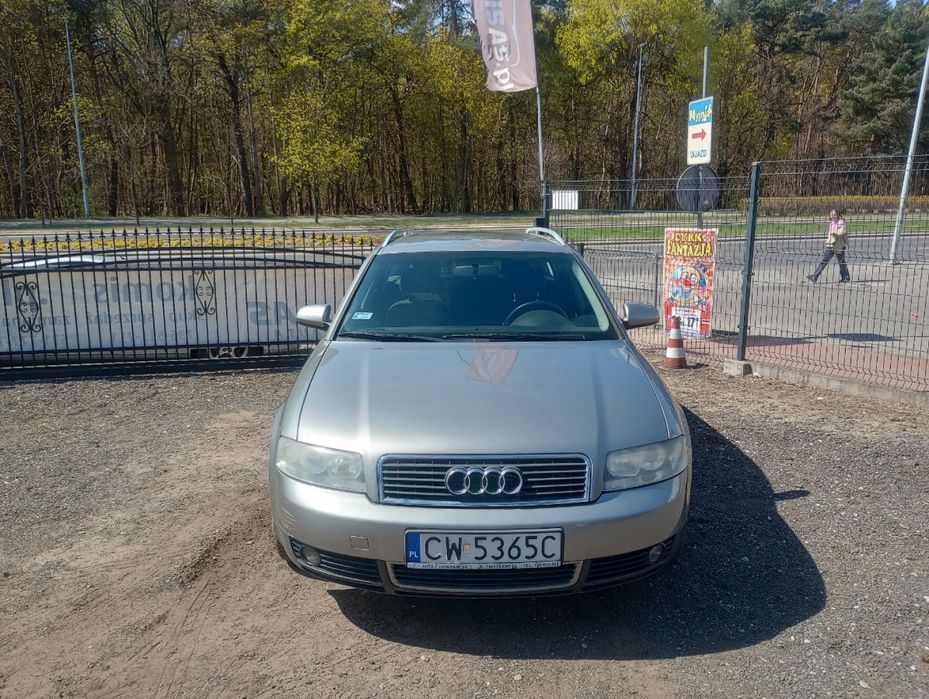 Audi A4B6 2.0B 131KM 2002r * el szyby lusterka klimatyzacja HAK * TORUŃ
