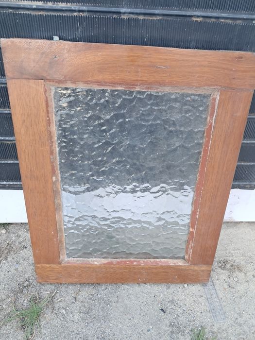 Janela de madeira antiga