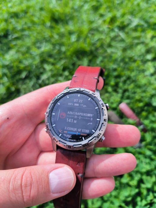 Топовий Garmin MARQ Adventurer  Sapphire Titanium 47mm