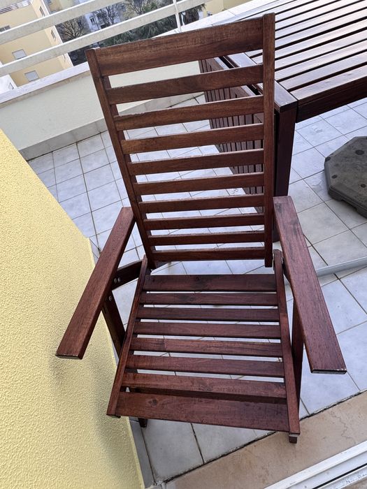 Chapeu de sol para Terraço + 4 Cadeiras