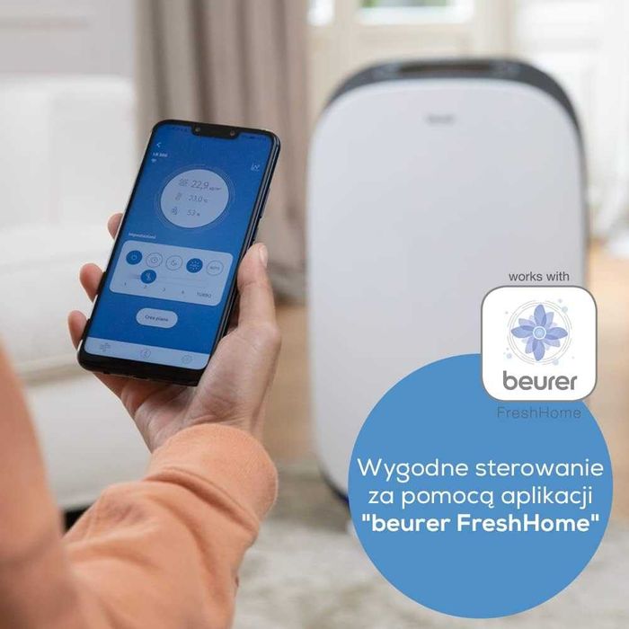 Beurer LR 500 oczyszczacz powietrza z filtrem HEPA H13