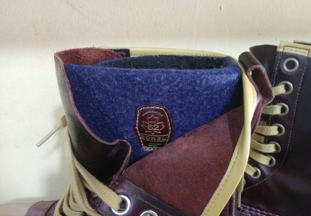 Оригінал  Sorel Sentry Steel Toe чоловічі зимові шкіряні чоботи