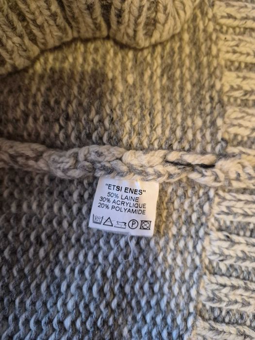 Ciepły sweter męski