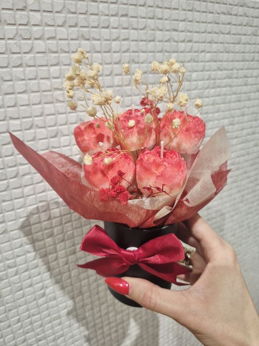 Flower box Świece sojowe Zapachowe