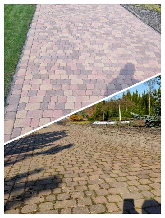 PROMOCJA Mycie ciśnieniowe kostki / elewacji / płotów