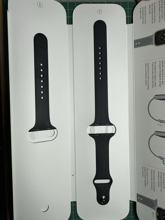 Apple-Bracelete desportiva preta de 46 mm - M/L