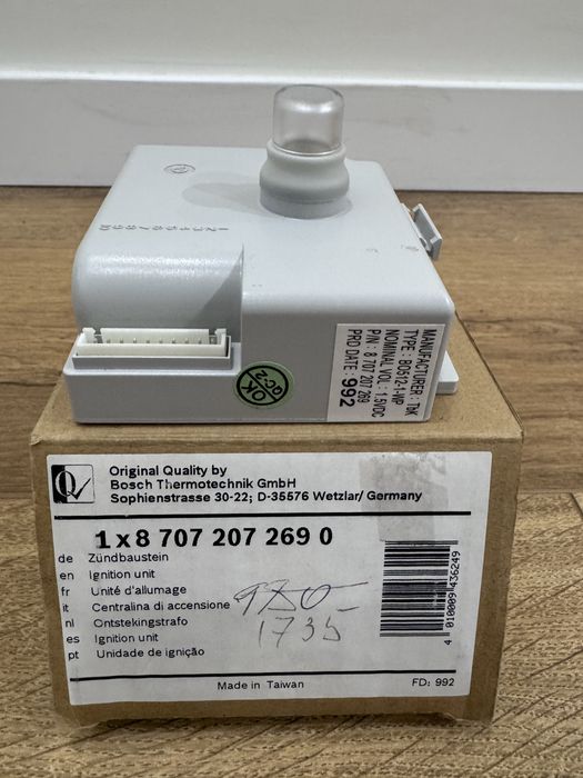 Блок розпалювання Bosh ,Junkers  WR15-2B