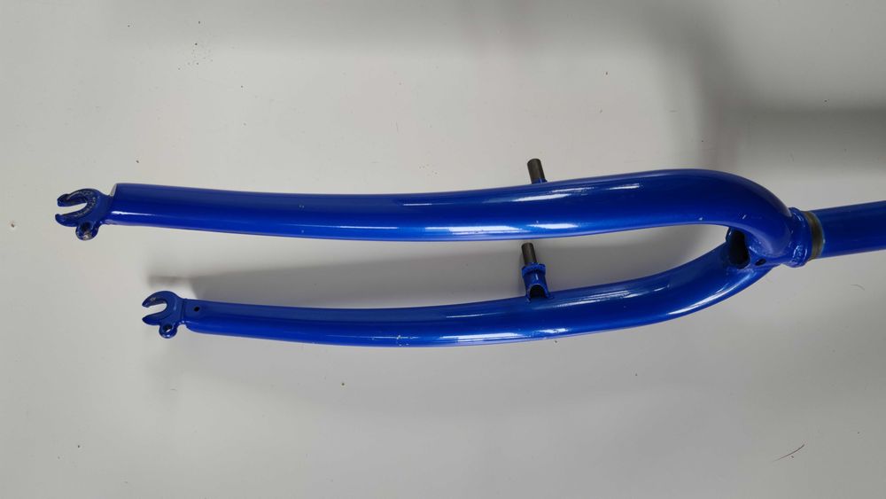 Sztywny widelec stalowy Spinner 26" 1 1/8 16,8 cm gwintowany retro MTB