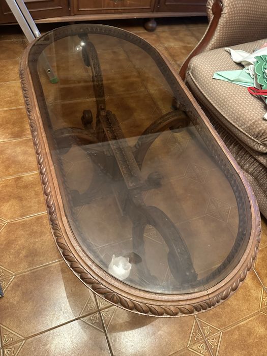 Mesa de Centro oval