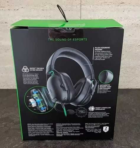 Razer BlackShark V2 X green słuchawki xbox pc ps5 ps4 x s na licencji
