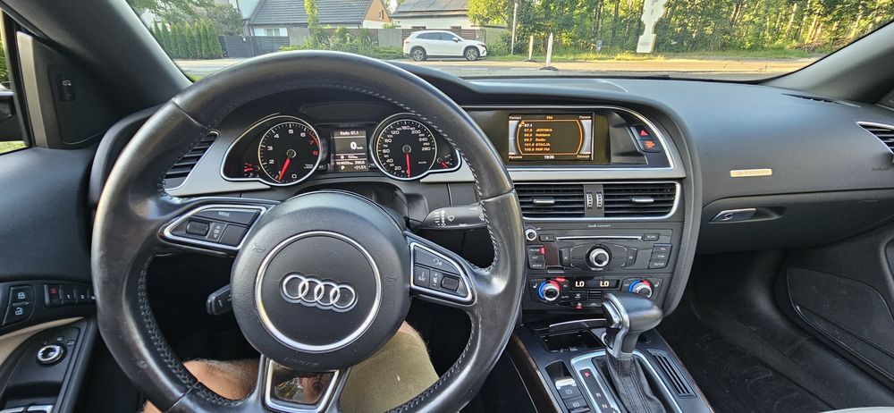 Audi A5 Cabrio 2.0 T 225KM Quattro | Prywatnie |  Bogate Wyposażenie | Zadbana  | S-tronic |
