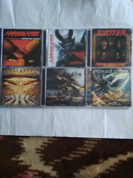 Kreator/Testament/Over Kill//сд диски.